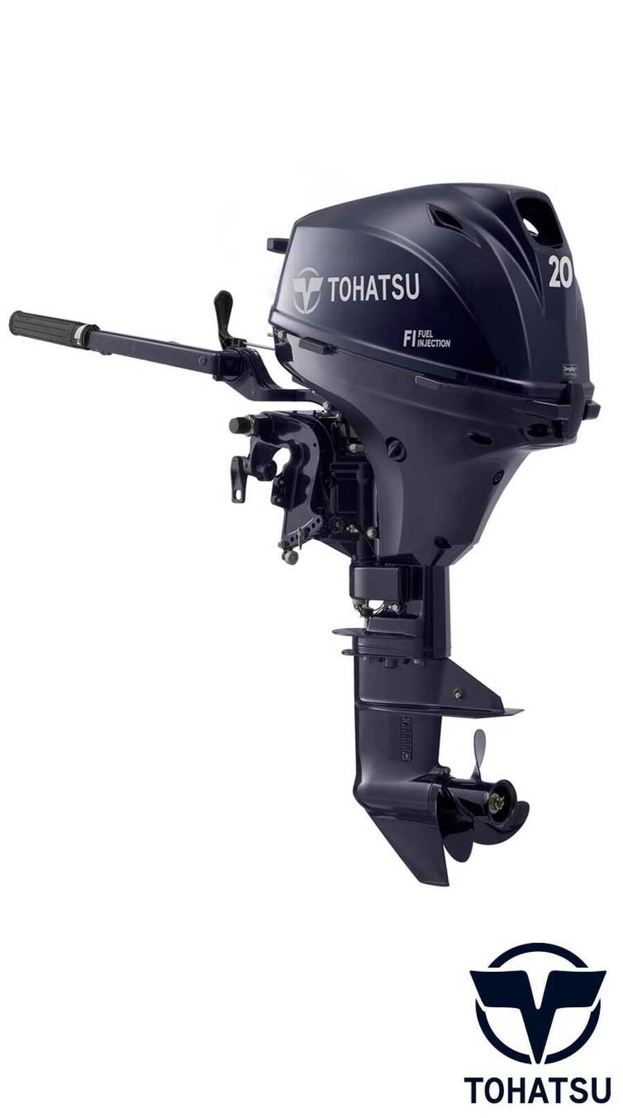 Tohatsu MFS20ES 20 HP Outboard Motor image 0