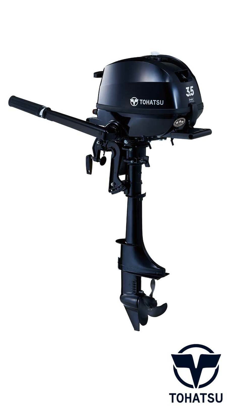 Tohatsu MFS3.5CL 3.5 HP Outboard Motor image 0