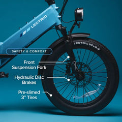 XP4 750 Step-Thru Raindrop Blue eBike