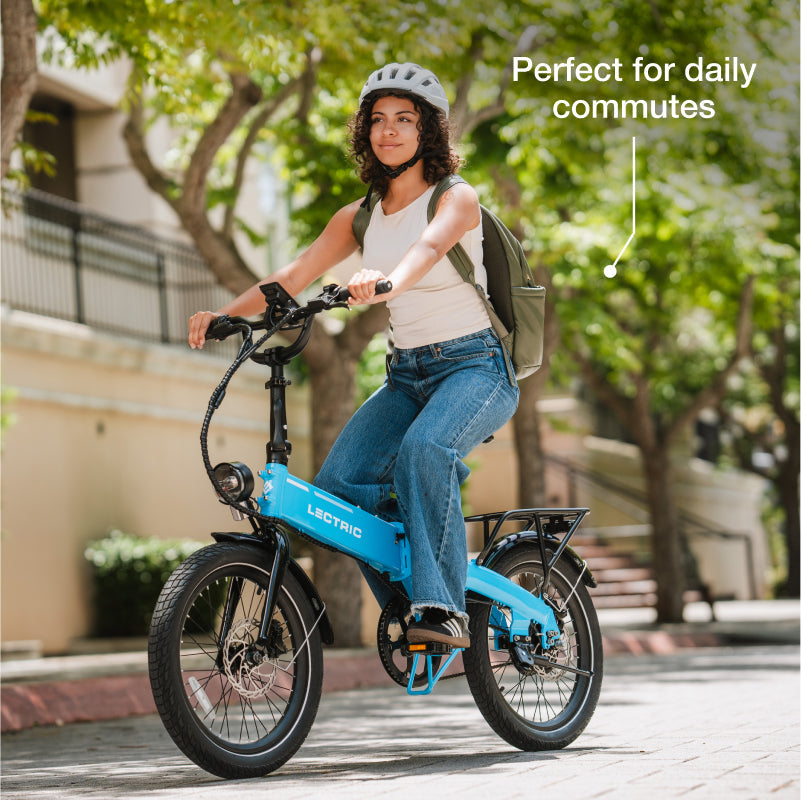 XP Lite2 Lectric Blue Long-Range eBike