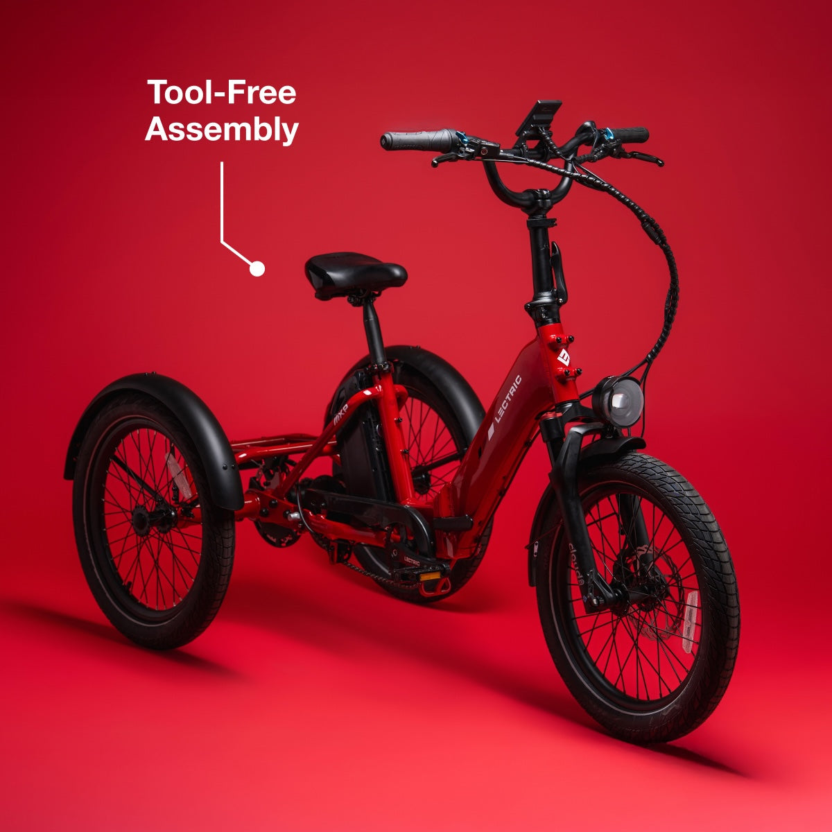 XP Trike2 750 Phoenix Red eTrike